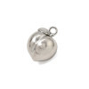 Pendentif oeil articulé + zircon vert