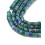 4mm - Chapelet Heishi en pierre (Chrysocolle & Lapise lazuli)