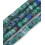 4mm - Chapelet Heishi en pierre (Chrysocolle & Lapise lazuli)