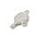 Pendentif raquette ping pong