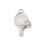 Pendentif raquette ping pong