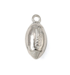 Pendentif ballon rugby