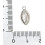 Pendentif ballon rugby