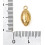 Pendentif ballon rugby