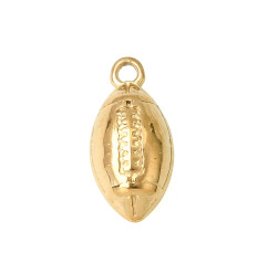 Pendentif ballon rugby