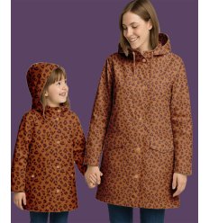 Tissu imperméable léopard écureuil