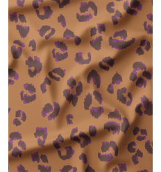 Tissu imperméable léopard écureuil