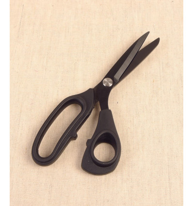 (25cm) Ciseaux titanium noir