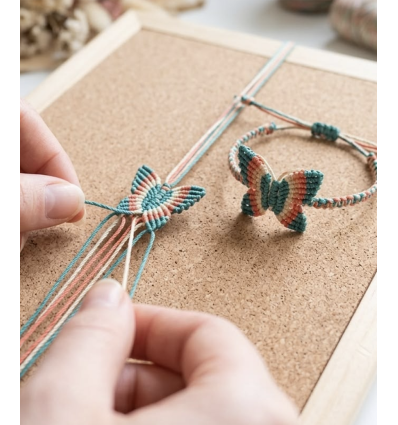 Atelier 2h - Bracelet en micro-macramé