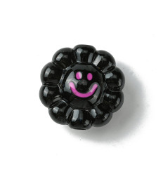 23mm - Grosse perle fleur smiley