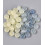 8.5x4.5mm - Perle en verre change de couleur aux UV