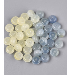 8.5x4.5mm - Perle en verre change de couleur aux UV