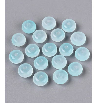 8.5x4.5mm - Perle en verre change de couleur aux UV