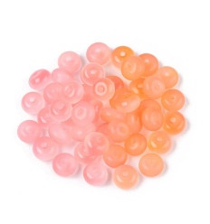 8.5x4.5mm - Perle en verre change de couleur aux UV