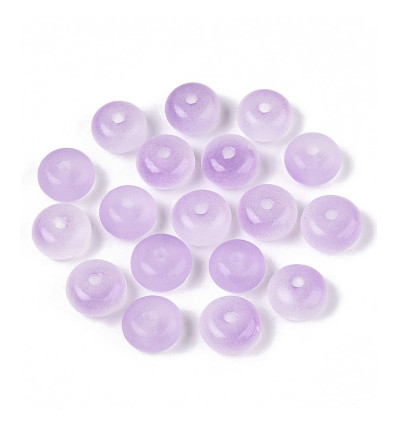8.5x4.5mm - Perle en verre change de couleur aux UV
