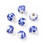 Perle ronde en porcelaine