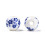 10mm - perle ronde en porcelaine