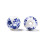 10mm - perle ronde en porcelaine