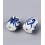 11x8mm - perle tube en porcelaine