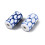 9x16mm - perle tube en porcelaine