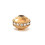 Pendentif intercalaire rondelle + zirconium