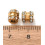 Pendentif intercalaire colonne + zirconium
