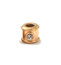 Pendentif intercalaire colonne + zirconium