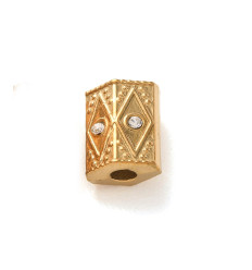 Pendentif intercalaire losange
