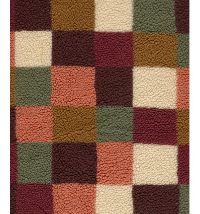 Sherpa Fleece Carreaux