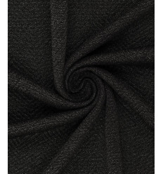 tissu chevron noir