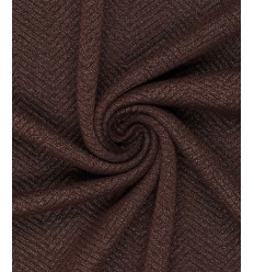 tissu chevron marron