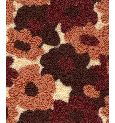 Sherpa Fleece fleurs