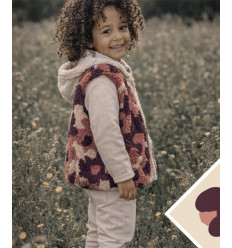 Sherpa Fleece fleurs