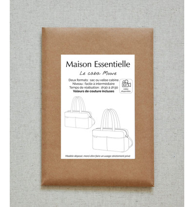 Patron “Cabas MOOVE" - Maison Essentielle