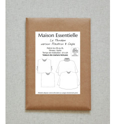 Patron “Plastron/cape TANDEM" - Maison Essentielle