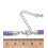 45cm - collier corde