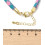 45cm - collier corde