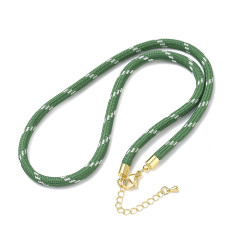 45cm - collier corde beige