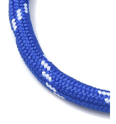 45cm - collier corde bleu ciel