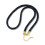 45cm - collier corde bleu electrique