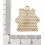 Pendentif maison de Noël émaillée
