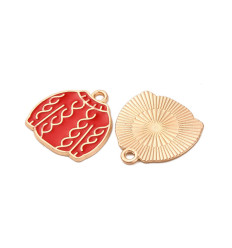 Pendentif pull de noël émaillé