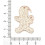 pendentif biscuit de noël