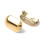 Supports boucles d'oreilles en acier (2pcs)
