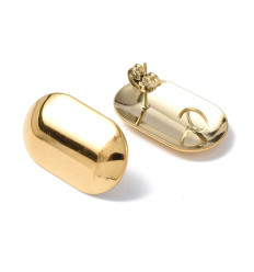 Supports boucles d'oreilles en acier (2pcs)
