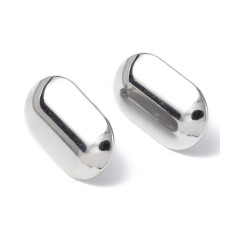 Supports boucles d'oreilles en acier (2pcs)