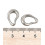 Pendentif petit ovale irrégulier