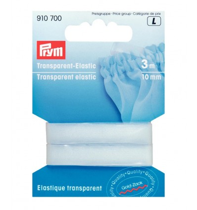 Elastique transparent à coudre