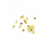 Perles à écraser - plaquées or (10pcs)