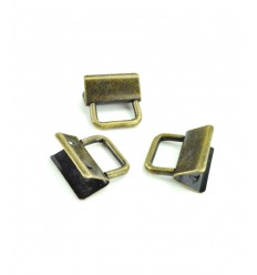 Attache sangle - bronze